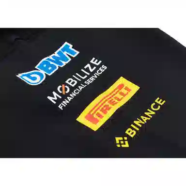 PALACE x Kappa x F1 FW23 Hoodie Black