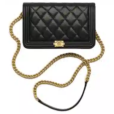 Chanel Le Boy WOC Black