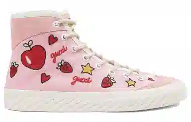 Gucci Valentine's High-Top Sneakers