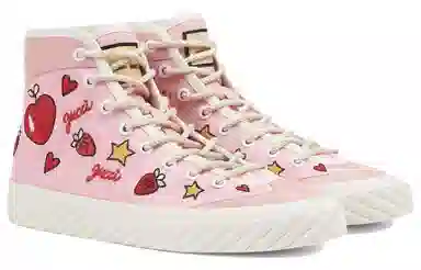 Gucci Valentine's High-Top Sneakers