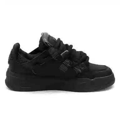 Seattle Palm x ABCIU Black Low Top Sneakers
