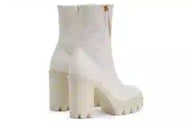 Giuseppe Zanotti 11cm White Ankle Boots