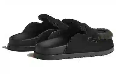 Hermes Go Slippers Black