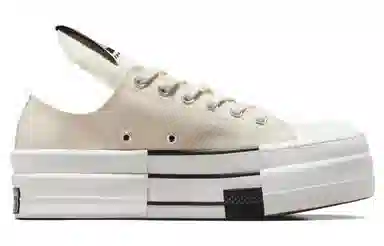 Rick Owens x Converse DBL Drkstar Chuck 70 Beige