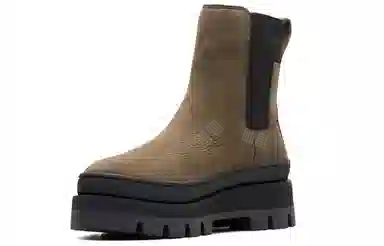 Clarks Orly Chelsea Boots Green