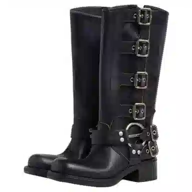 Miu Miu High Boots Black