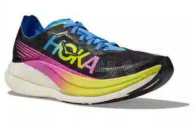 HOKA ONE ONE Rocket X Black Pink