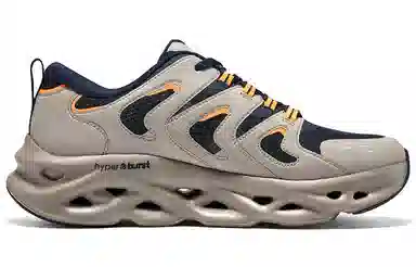 Skechers GO RUN SWIRL TECH Gray Navy