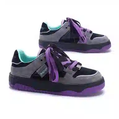 公猴 潮流百搭 多巴胺拼色设计感 厚底国潮休闲 防滑耐磨轻便 低帮 板鞋 女款