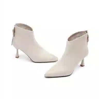 Daphne PU Ankle Boots