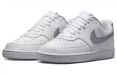 Nike Court Vision 1 Low Next Nature White Silver