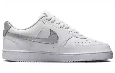 Nike Court Vision 1 Low Next Nature White Silver
