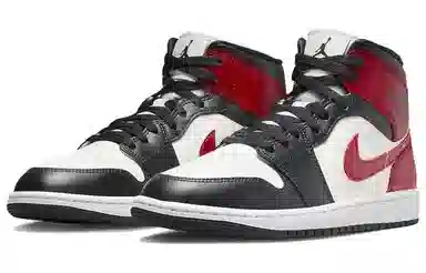 Jordan Air Jordan 1 Mid WMNS "Black Toe"