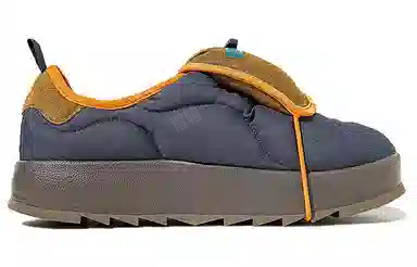 adidas Puffylette Brown Blue