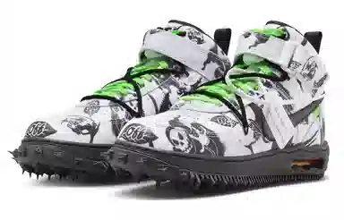 OFF-WHITE x Nike Air Force 1 Mid Black