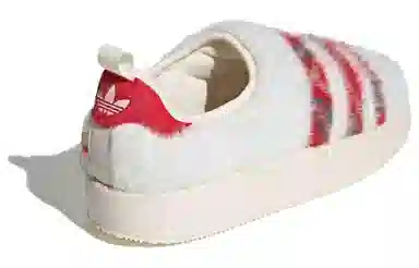 adidas Puffylette White Red