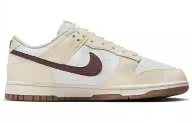 Nike Dunk Low White Beige Brown