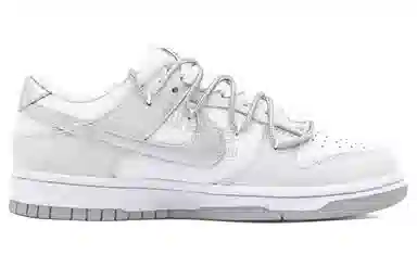 Nike Dunk Low GS White Silver