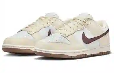 Nike Dunk Low White Beige Brown