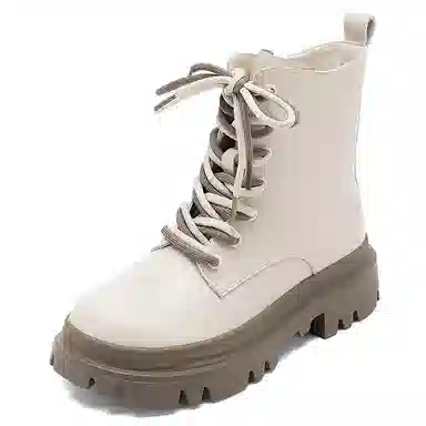 AGSDON Martin Boots 5cm Fur Lined