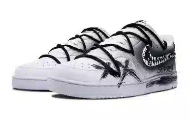 Nike Court Vision Low Black White