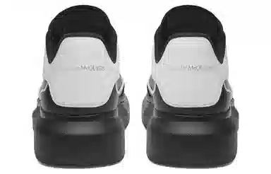 Alexander McQueen Low Top Leather Sneakers Black