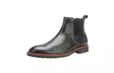 迪迈奇 皮革 英伦舒适 短筒 切尔西靴 男款