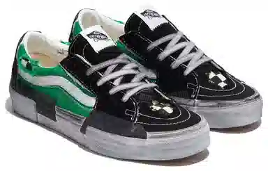 Vans SK8 Low Black Green
