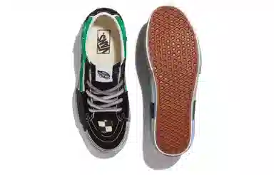 Vans SK8 Low Black Green