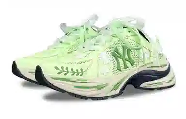 MLB New York Yankees Low Top Sneakers Light Green