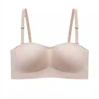 欧迪芬 聚拢上托防外扩稳固无肩带防滑前交叉扣防汗不掉婚纱礼服吊带专用抹胸裹胸夏季文胸 女款