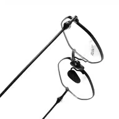 小罗弟 多边形眼镜 纯钛 蝶形 光学镜架 女款