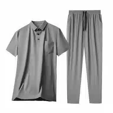 Laoyeche Summer Breathable Men's Casual Sports Set
