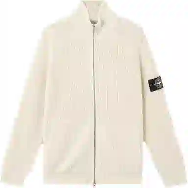 Stone Island Raw Beauty Knit Zip Sweater