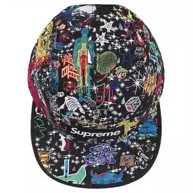 Supreme AOI Embroidered Camp Cap