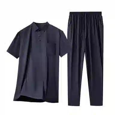 Laoyeche Summer Breathable Men's Casual Sports Set