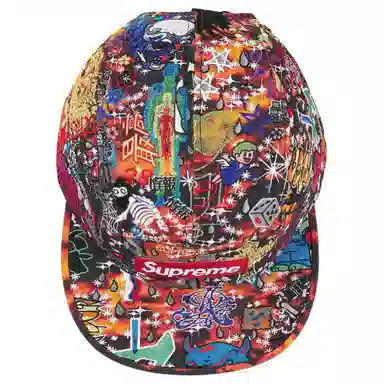Supreme AOI Embroidered Camp Cap