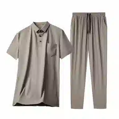 Laoyeche Summer Breathable Men's Casual Sports Set