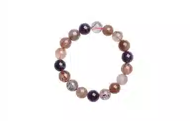 周六福 专注思维 多色水晶 手串 女款