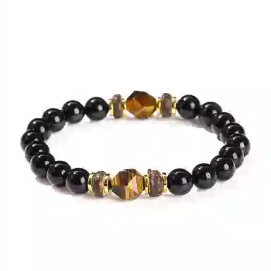 金戟 玛瑙 事业爆棚飞黄腾达吸金暴富新中式高级感玛瑙菱形 事业学业转运好运天然 虎眼石 手串 男女同款情侣款