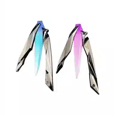 猴大使 火焰刀冷锋蝴蝶刀 成品模型