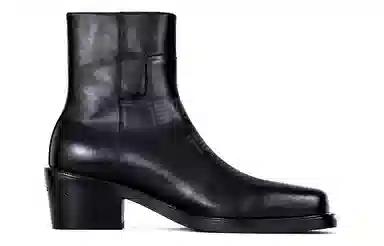 Terra Incognita Square Toe Boots Black