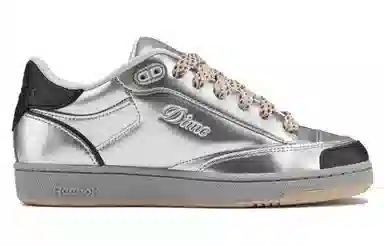 Dime x Reebok Club C Bulc Liquid Silver
