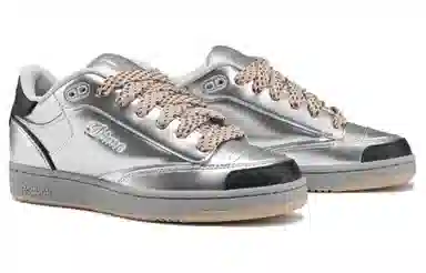 Dime x Reebok Club C Bulc Liquid Silver
