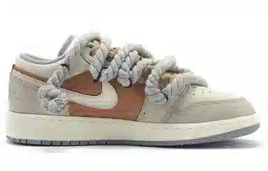 Jordan Air Jordan 1 Low GS Grey Brown