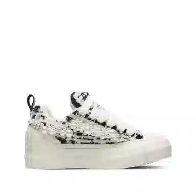 xVESSEL Low Canvas Black White