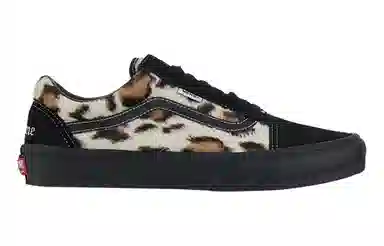 Supreme x Vans Old Skool Leopard Black