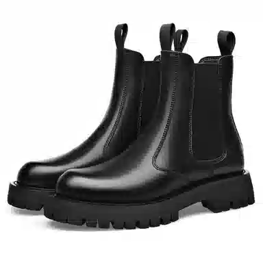 Mingyitu Chelsea Boots Black