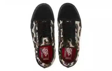 Supreme x Vans Old Skool Leopard Black