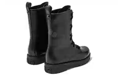 Valentino Martin Boots Black